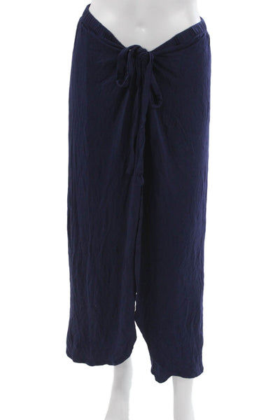 Jodifl Womens Blue Rayon Pull On Sweatpants Size L