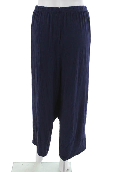 Jodifl Womens Blue Rayon Pull On Sweatpants Size L