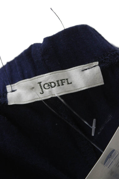 Jodifl Womens Blue Rayon Pull On Sweatpants Size L