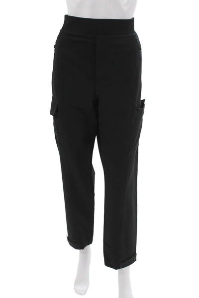 Athleta Women Jogger Pants Black Polyester Size 10