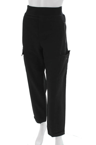 Athleta Women Jogger Pants Black Polyester Size 10