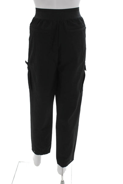 Athleta Women Jogger Pants Black Polyester Size 10