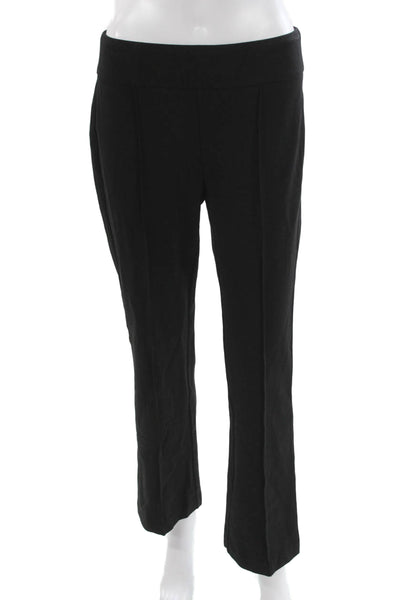 J. Mclaughlin Womens Black Dress Pants Rayon Pull On Inseam 28 Size M