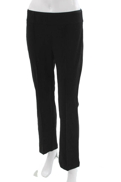 J. Mclaughlin Womens Black Dress Pants Rayon Pull On Inseam 28 Size M