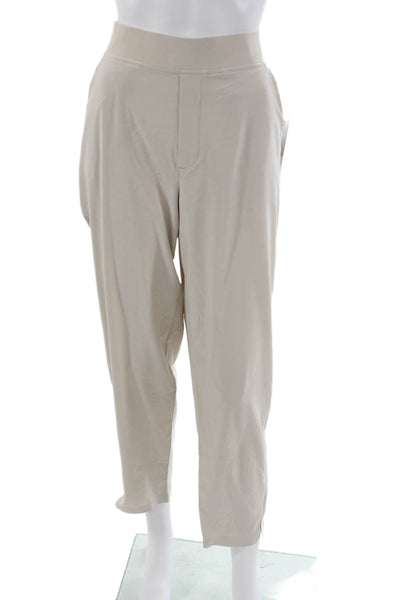 Athleta Womens Beige Ankle Pants Size 12
