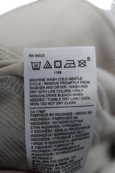 Athleta Womens Beige Ankle Pants Size 12