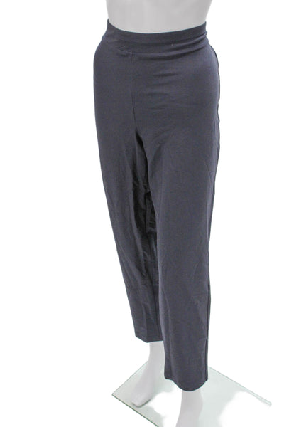 Eileen Fisher Women Gray Dress Pants Pull On Size L