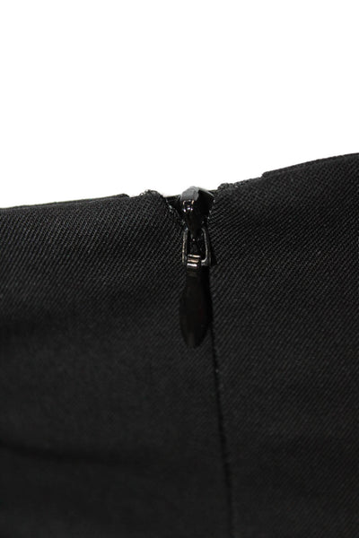 Lafayette 148 New York Women Gray Virgin Wool Dress Pants Size 14