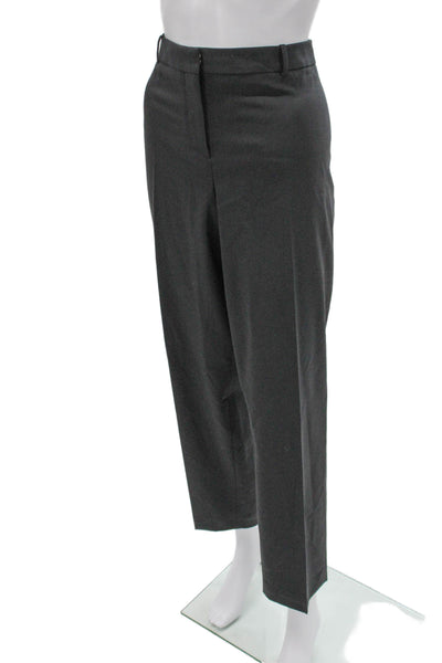 Boss Hugo Boss Women Gray Dress Pants Business Zip Inseam 31 Size 14