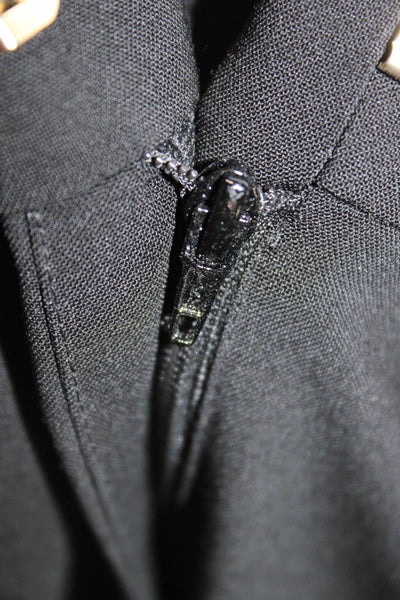 Boss Hugo Boss Women Gray Dress Pants Business Zip Inseam 31 Size 14