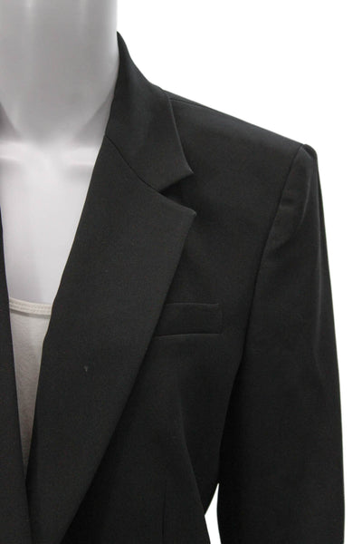 Donna Karan New York Womens Pant Suit Blazer Black Polyester Blend Size 14