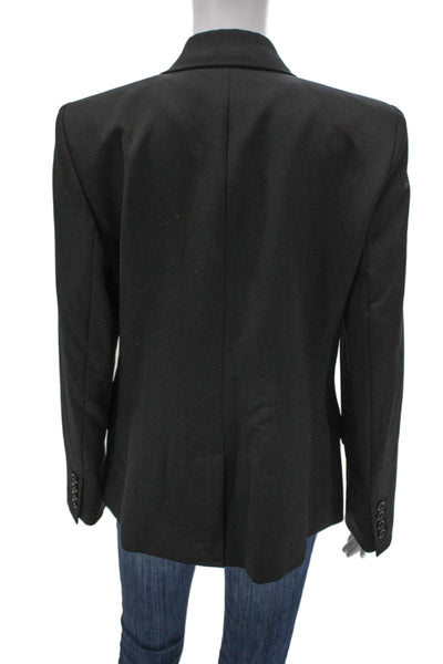 Donna Karan New York Womens Pant Suit Blazer Black Polyester Blend Size 14