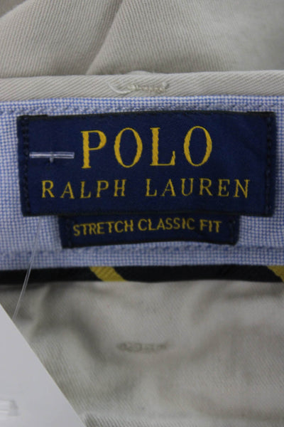 Polo Ralph Lauren Mens Beige Chino Shorts Size 38