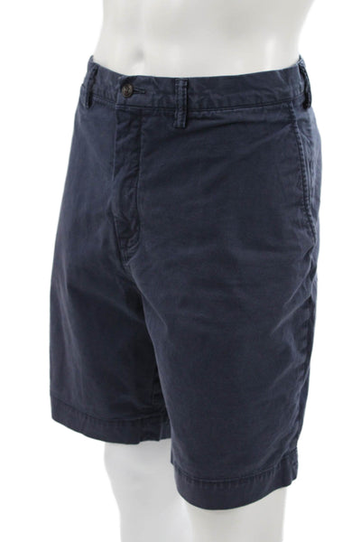 Polo Ralph Lauren Mens Chino Shorts Blue Cotton Stretch Size 38
