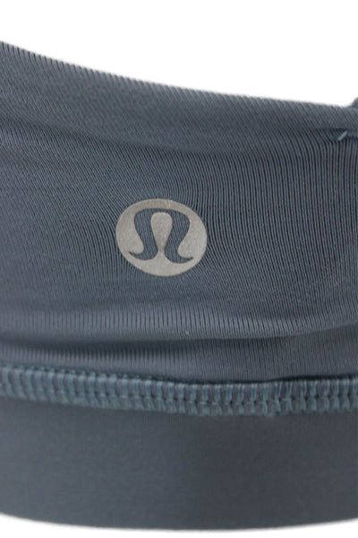 Lululemon Women's Scoop Neck Strappy Sport Bra Blue Size S