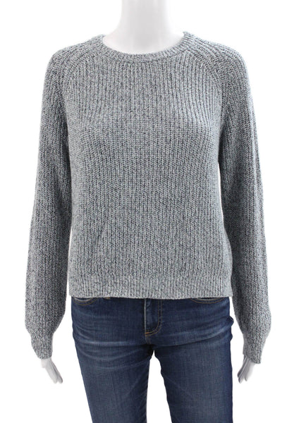 OGD Women Pullover Sweater Gray Crew Neck Long Sleeve Size S