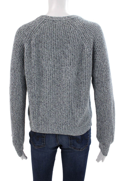 OGD Women Pullover Sweater Gray Crew Neck Long Sleeve Size S