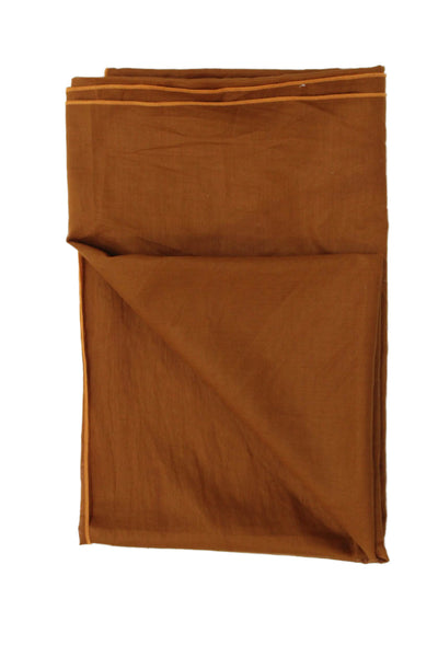 Eres Unisex Adults Rectangular Scarf Orange Size 42X36"