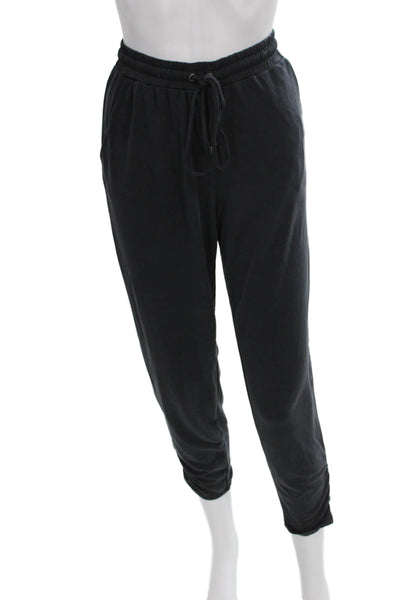 Splendid Womens Black Modal Jogger Pants Drawstring Size M