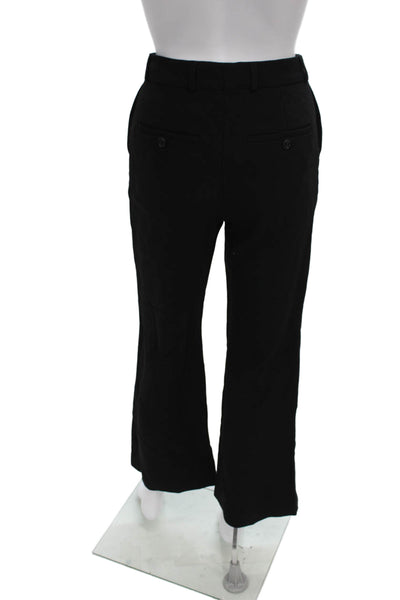 Toteme Womens Dress Pants Black Viscose Zip Inseam 28 Size 34
