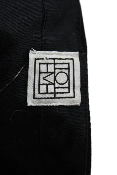 Toteme Womens Dress Pants Black Viscose Zip Inseam 28 Size 34