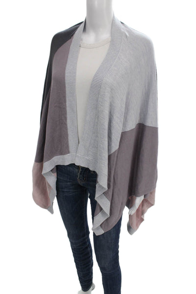 Lululemon Womens Colorblock Wrap Sweater VNeck Size One Size