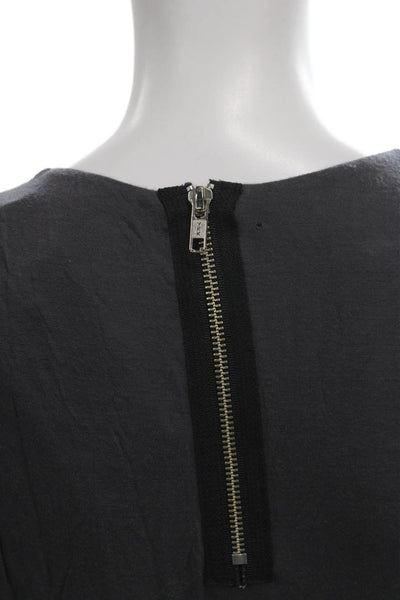 Twelfth Street by Cynthia Vincent Womens Mini Dress Gray Long Sleeve Size S