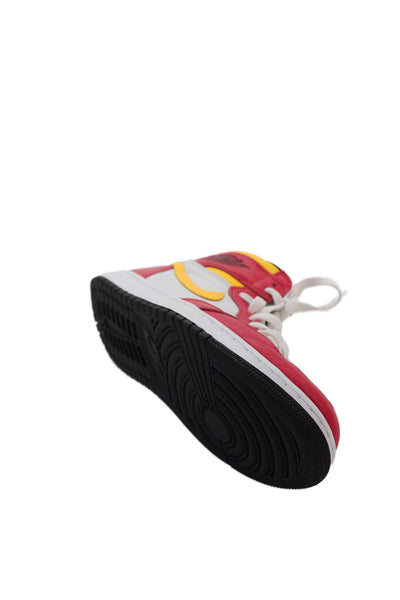 Nike Womens Air Jordan 1 Retro High OG "Light Fusion Red" Sneakers Shoes Sz 7.5