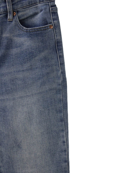 Pistola Womens Cropped Blue Jeans Size 29