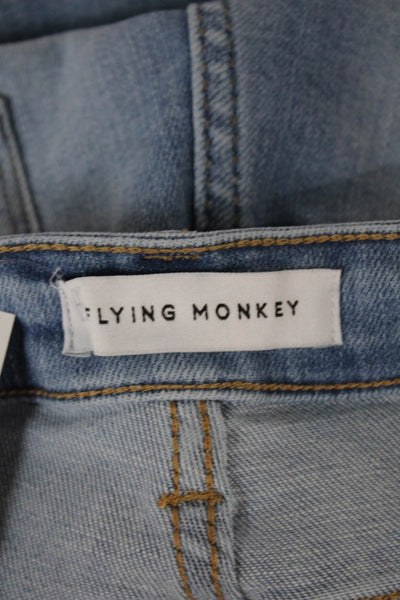 Flying Monkey Womens Cropped Blue Jeans Size 29