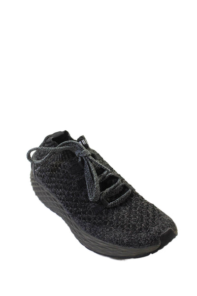 No Bull Unisex Adults Woven Low Top Sneakers Black Size 7.5