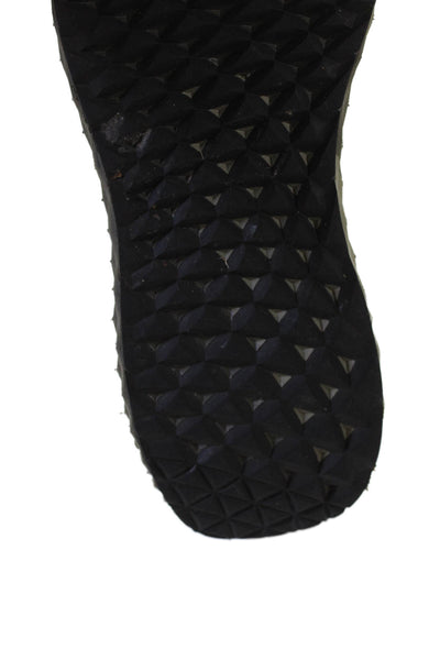 No Bull Unisex Adults Woven Low Top Sneakers Black Size 7.5