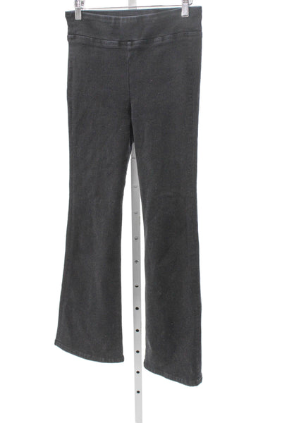 Frame Womens Black Mid Rise Pants 92% Cotton Size 1