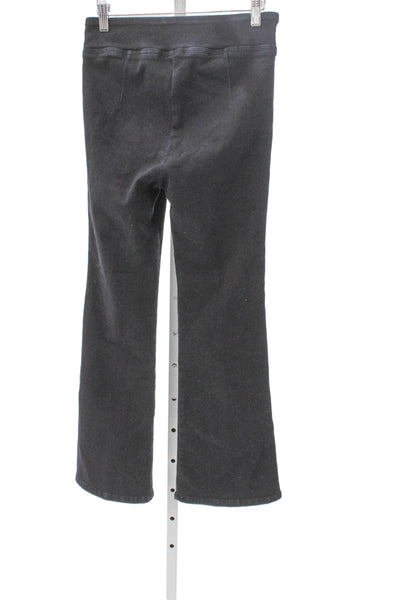 Frame Womens Black Mid Rise Pants 92% Cotton Size 1