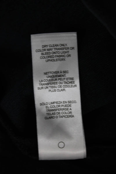 Frame Womens Black Mid Rise Pants 92% Cotton Size 1