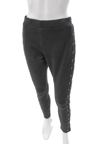 Romeo + Juliet Couture Womens Ankle Leggings Gray Size M