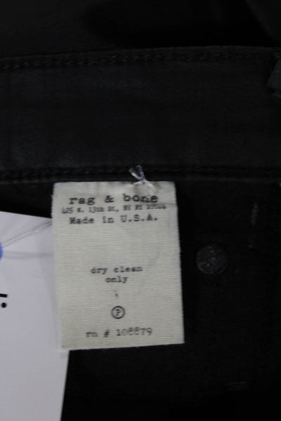 Rag & Bone Jean Womens Skinny Black Jeans Size 26