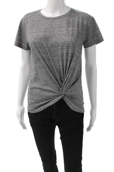 Club Monaco Womens Basic Crew Neck Modal Blend Short Sleeve T-Shirt Size XS