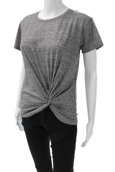 Club Monaco Womens Basic Crew Neck Modal Blend Short Sleeve T-Shirt Size XS