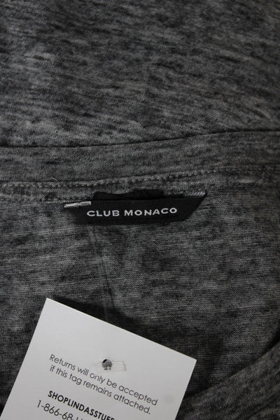 Club Monaco Womens Basic Crew Neck Modal Blend Short Sleeve T-Shirt Size XS