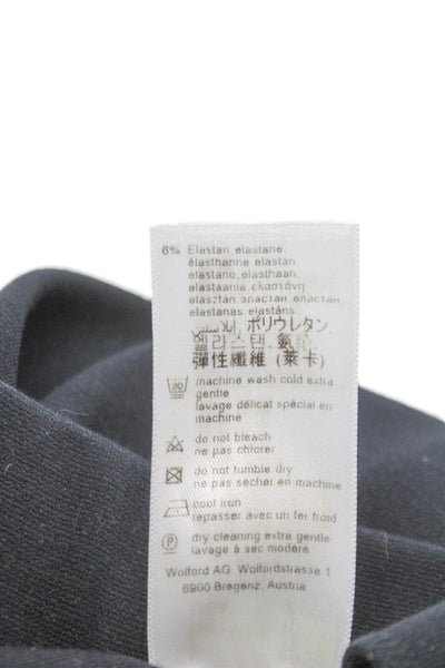 Wolford Womens Gray Straight Pencil Skirt Short Size 8