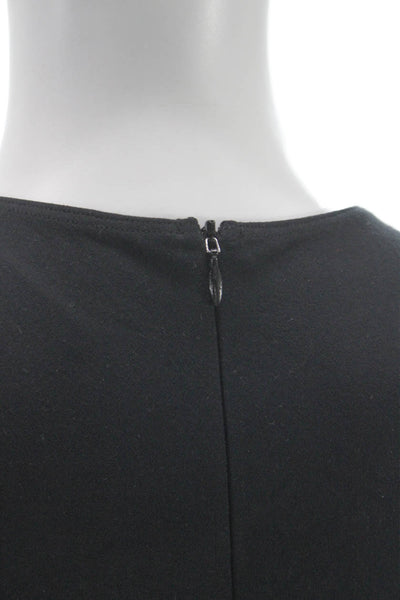 Wolford Women Bodycon Dress Gray Sleeveless Crew Neck Short Size S