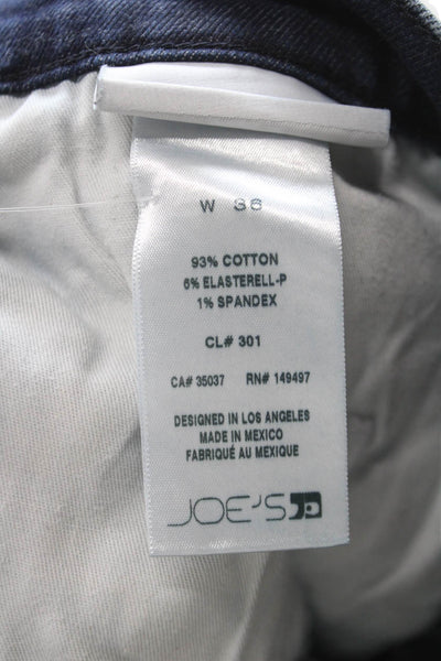 Joes Jeans Mens Straight Blue Cotton Jeans Size 36