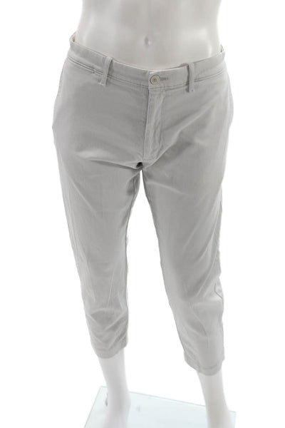 J Crew Mens Gray Chino Pants Size 35