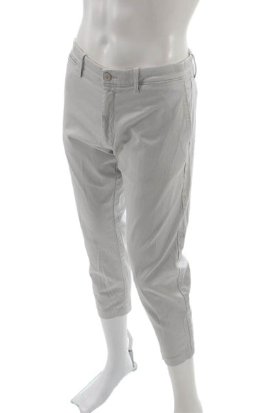J Crew Mens Gray Chino Pants Size 35