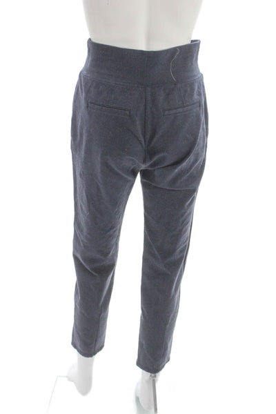 Kit And Ace Womens Ankle Pants Gray Polyester Size 2