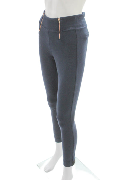 Kit And Ace Womens Ankle Leggings Blue Polyester Size 2