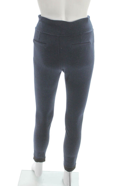 Kit And Ace Womens Ankle Leggings Blue Polyester Size 2
