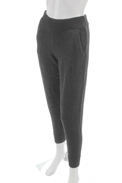 Lafayette 148 New York Women Jogger Pants Gray Wool Pull On Size XS