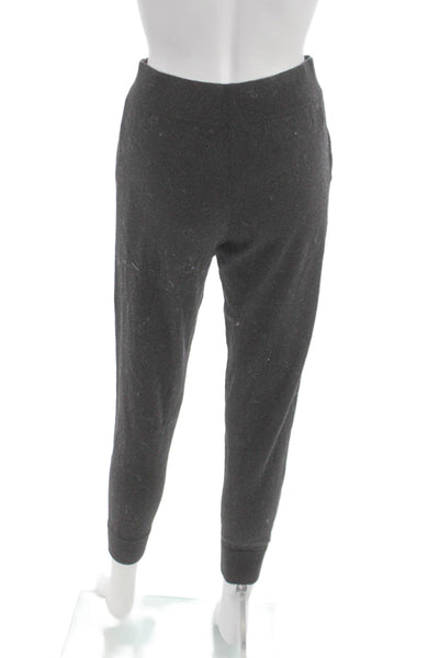 Lafayette 148 New York Women Jogger Pants Gray Wool Pull On Size XS